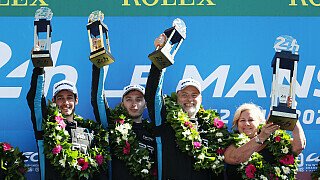 Rene Binder feiert Klassensieg beim 24h-Klassiker in Le Mans
