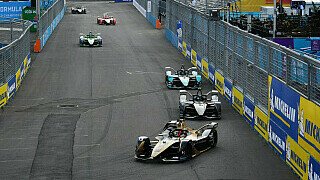 Formel E New York, 2. Training: Titelanwärter mischen vorne mit Formel E New York, 2. Training: Titelanwärter mischen vorne mit
