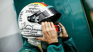 Sebastian Vettel hängt Ende 2022 den Formel-1-Helm an den Nagel. Überrascht vom Karriereende des vierfachen Weltmeisters reagierten Fahrer, Freunde, Kollegen und Teams., Foto: LAT Images