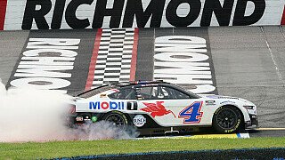 NASCAR Richmond: Harvick holt zweiten Sieg in Folge