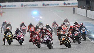 MotoGP Thailand 2022: Die besten Bilder vom Rennwochenende