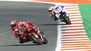 MotoGP Valencia: Bagnaia schwächelt im Quali, Martin auf Pole