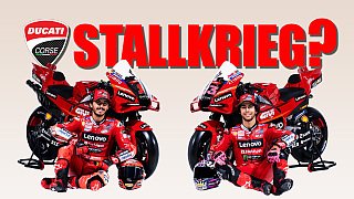 Stallkrieg bei Ducati? Das sagen Bagnaia und Bastianini Stallkrieg bei Ducati? Das sagen Bagnaia und Bastianini