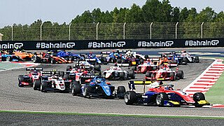 Formel 3 Bahrain-Hauptrennen: Rookie-Podium, Pleite für Mini