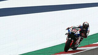 MotoGP Austin: Bagnaia stürzt in Führung, Rins gewinnt!