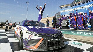 NASCAR Kansas: Hamlin bezwingt Larson in der letzten Runde
