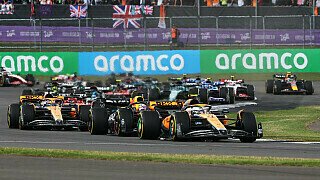 Formel 1 2023: Großbritannien GP - Bilder vom Start bis Ziel