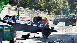 Rom: Schwerster Unfall der Formel-E-Geschichte