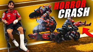 MotoGP-Schock in Barcelona: So geht es den Crash-Piloten MotoGP-Schock in Barcelona: So geht es den Crash-Piloten