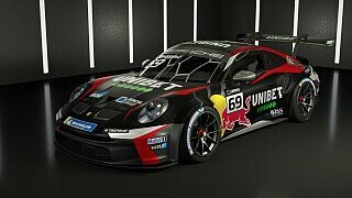 Rallye-Weltmeister Kalle Rovanperä 2024 im Porsche Carrera Cup
