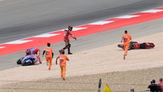 MotoGP Portimao: Marquez und Bagnaia kollidieren! Sieg für Martin MotoGP Portimao: Marquez und Bagnaia kollidieren! Sieg für Martin
