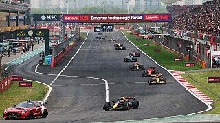 Formel 1 2024: China GP - Rennen vom Start bis zum Ziel
