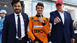 Donald Trump bei McLaren