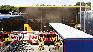 Formel 1 2024: Spanien GP - Feuer in der McLaren-Hospitality