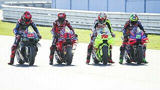 Jahreszeugnis für MotoGP-Fahrer