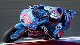 Historischer Moto3-Sieg für David Alonso in Indonesien: WM-Matchball in Japan!