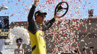 NASCAR Las Vegas II: Joey Logano gewinnt Spritpoker vor Christopher Bell