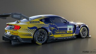 Ford Mustang GT3: So sieht der V8-Rennwagen von HRT-Ford aus