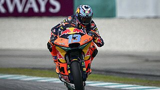 Zwei Wochen nach Schlüsselbeinbruch: Celestino Vietti gewinnt Malaysia-GP der Moto2!