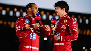 Ferrari: Fahrerpräsentation im Mailand Ferrari: Fahrerpräsentation im Mailand