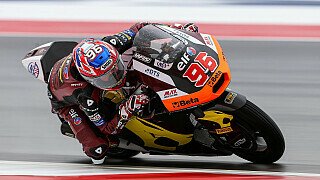 Jake Dixon dominiert nasses Moto2-Rennen in Austin, Intact-GP verzockt sich katastrophal