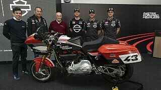 Harley-Davidson stattet neue MotoGP-Rahmenserie aus Harley-Davidson stattet neue MotoGP-Rahmenserie aus