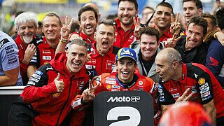 Marc Marquez wird nur Zweiter, damit aber im MotoGP-Titelkampf umso gefährlicher