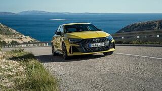 Gelber Kurvenjäger: RS 3 Sportback