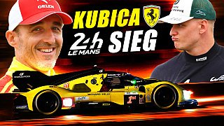 24h Le Mans Sensation! Kubica gewinnt für Ferrari 24h Le Mans Sensation! Kubica gewinnt für Ferrari