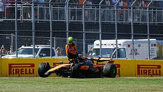 McLaren-Crash! Russell gewinnt McLaren-Crash! Russell gewinnt
