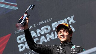 Antonelli feiert erstes F1-Podium