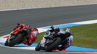 Alex verzweifelt im Sprint an Marc
