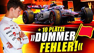 Bearman crasht unter Rot! - Dummer Fehler, heftige Strafe Bearman crasht unter Rot! - Dummer Fehler, heftige Strafe