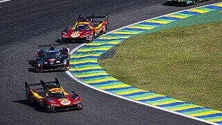 WEC Sao Paulo: Unfall! Ferrari knallt mit Corvette zusammen WEC Sao Paulo: Unfall! Ferrari knallt mit Corvette zusammen