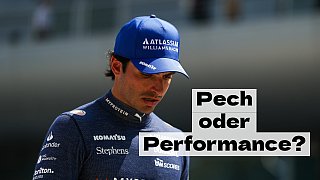 Was läuft bei Carlos Sainz schief?