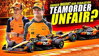 McLaren-Teamorder unfair? Danner warnt vor Eskalation! McLaren-Teamorder unfair? Danner warnt vor Eskalation!