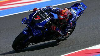 MotoGP im Re-LIVE: Sturz und Defekt für Yamahas V4-Motorrad bei Marquez-Bestzeit