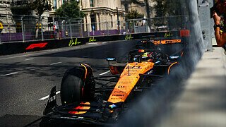 McLaren in der Wand, Hamilton vorn