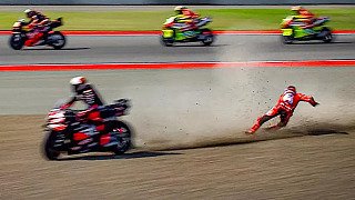 MotoGP-Crash Marc Marquez vs. Marco Bezzecchi! Fermin Aldeguer dominiert Indonesien-GP MotoGP-Crash Marc Marquez vs. Marco Bezzecchi! Fermin Aldeguer dominiert Indonesien-GP