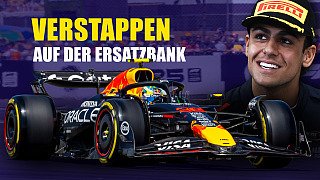 Max Verstappen auf Ersatzbank