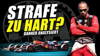 Hamilton-Strafe zu hart? Danner analysiert umstrittene Szenen Hamilton-Strafe zu hart? Danner analysiert umstrittene Szenen