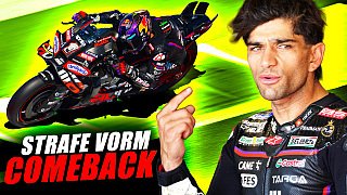 Jorge Martin feiert MotoGP-Comeback in Valencia - mit Strafe!