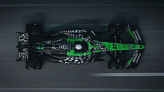 Ende des giftgrünen Saubers naht: Formel-1-Spezialdesign in Las Vegas zum Abschied Ende des giftgrünen Saubers naht: Formel-1-Spezialdesign in Las Vegas zum Abschied