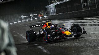 Sogar für Max Verstappen zu viel: Formel-1-Fahrer meistern Regen in Las Vegas