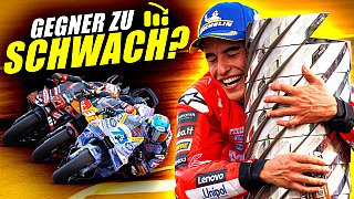 Marc Marquez zu gut - oder die Gegner zu schwach?