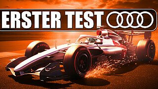 Erstes 2026er F1-Auto fährt! Wieso darf Audi schon fahren?