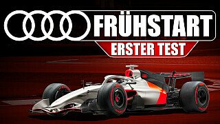 Audi fährt erste F1-Runden 2026 Audi fährt erste F1-Runden 2026