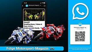 Mehr MotoGP geht nicht: Abonniere jetzt Motorsport-Magazin.com auf WhatsApp!