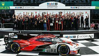 Porsche gewinnt Daytona-Thriller