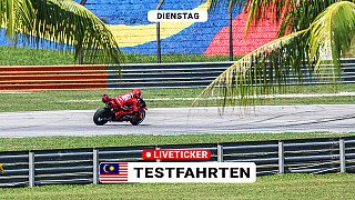 LIVE: 1. Testtag in Sepang